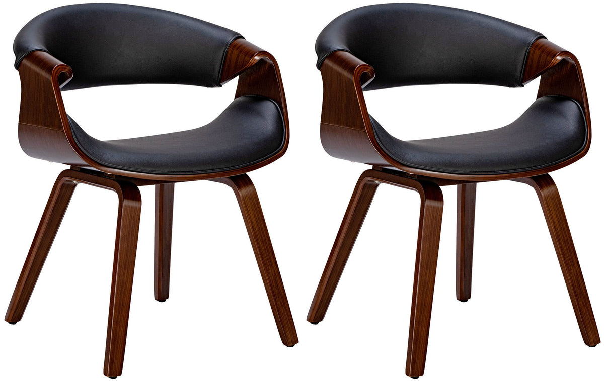 Set van 2 eetkamerstoelen Foley