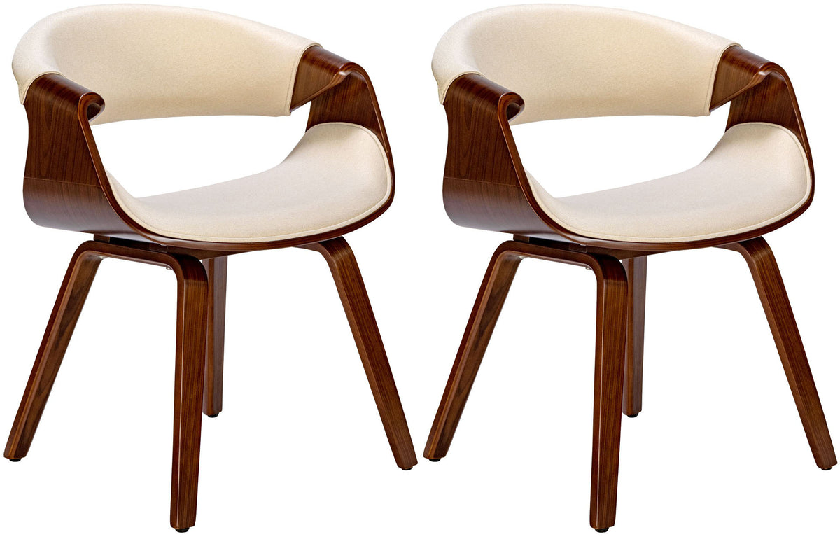 Set van 2 eetkamerstoelen Foley