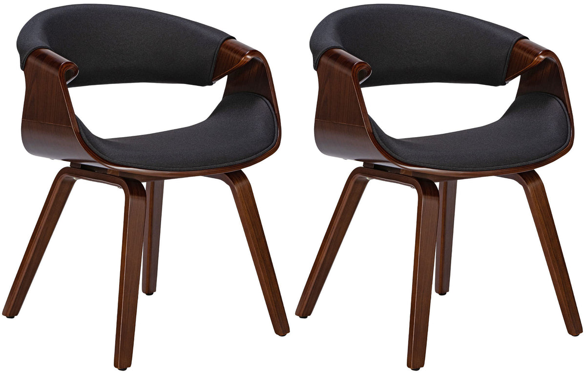 Set van 2 eetkamerstoelen Foley