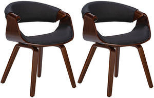 Set van 2 eetkamerstoelen Foley