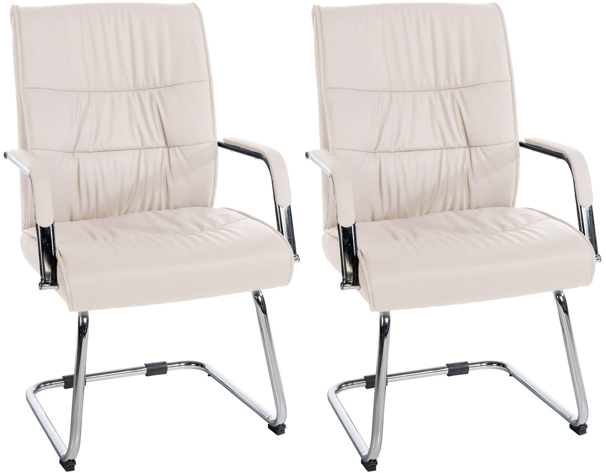 Set van 2 bezoekersstoelen Sievert