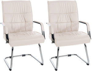 Set van 2 bezoekersstoelen Sievert