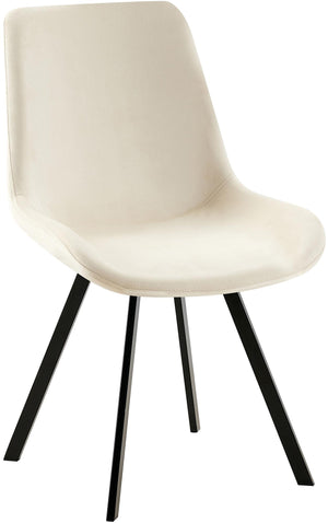Eetkamerstoel Lewes met fluwelen bekleding
