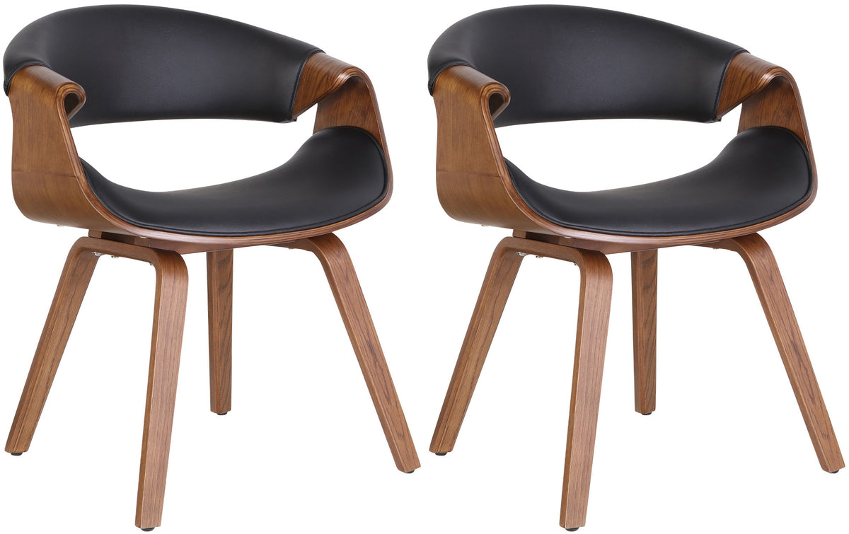 Set van 2 eetkamerstoelen Foley