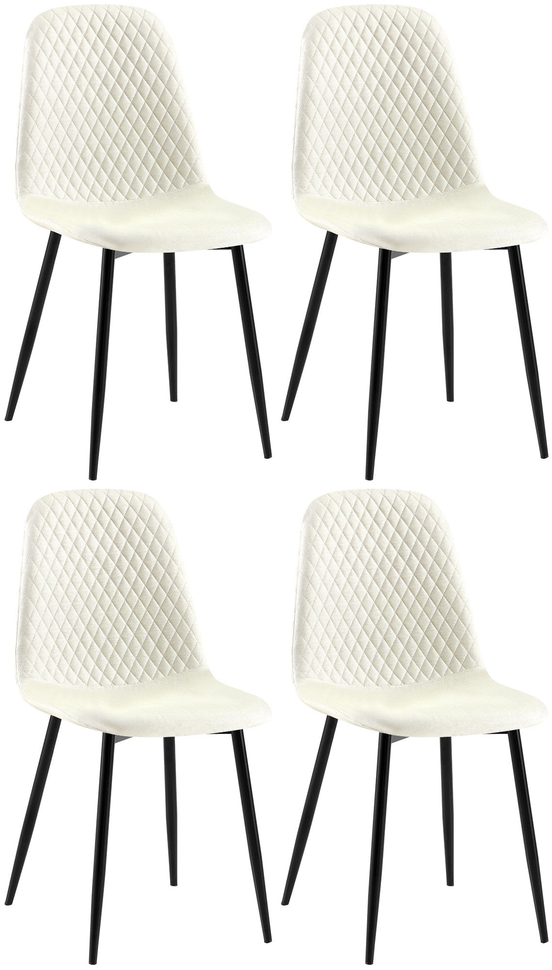 Set van 4 stoelen Giverny