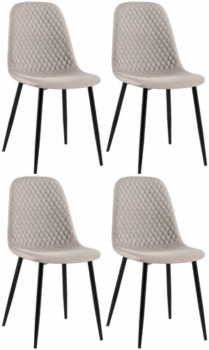Set van 4 stoelen Giverny