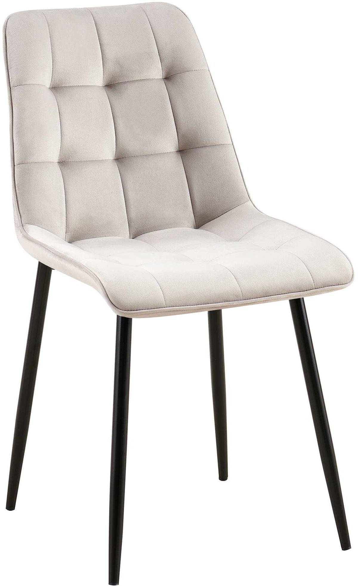 Eetkamerstoel Gifford met fluwelen bekleding