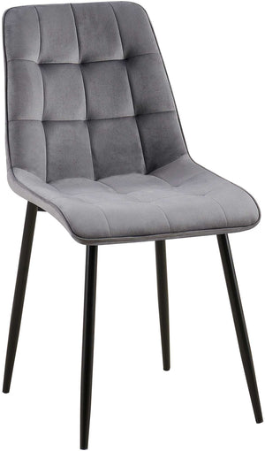 Eetkamerstoel Gifford met fluwelen bekleding