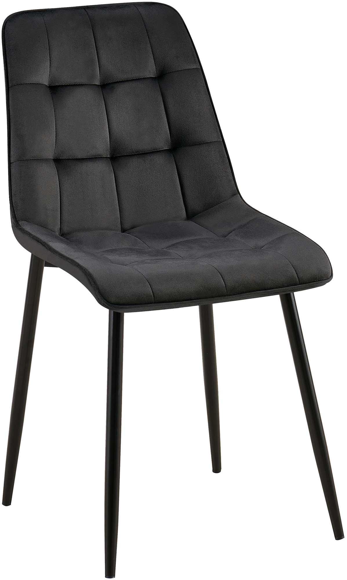 Eetkamerstoel Gifford met fluwelen bekleding