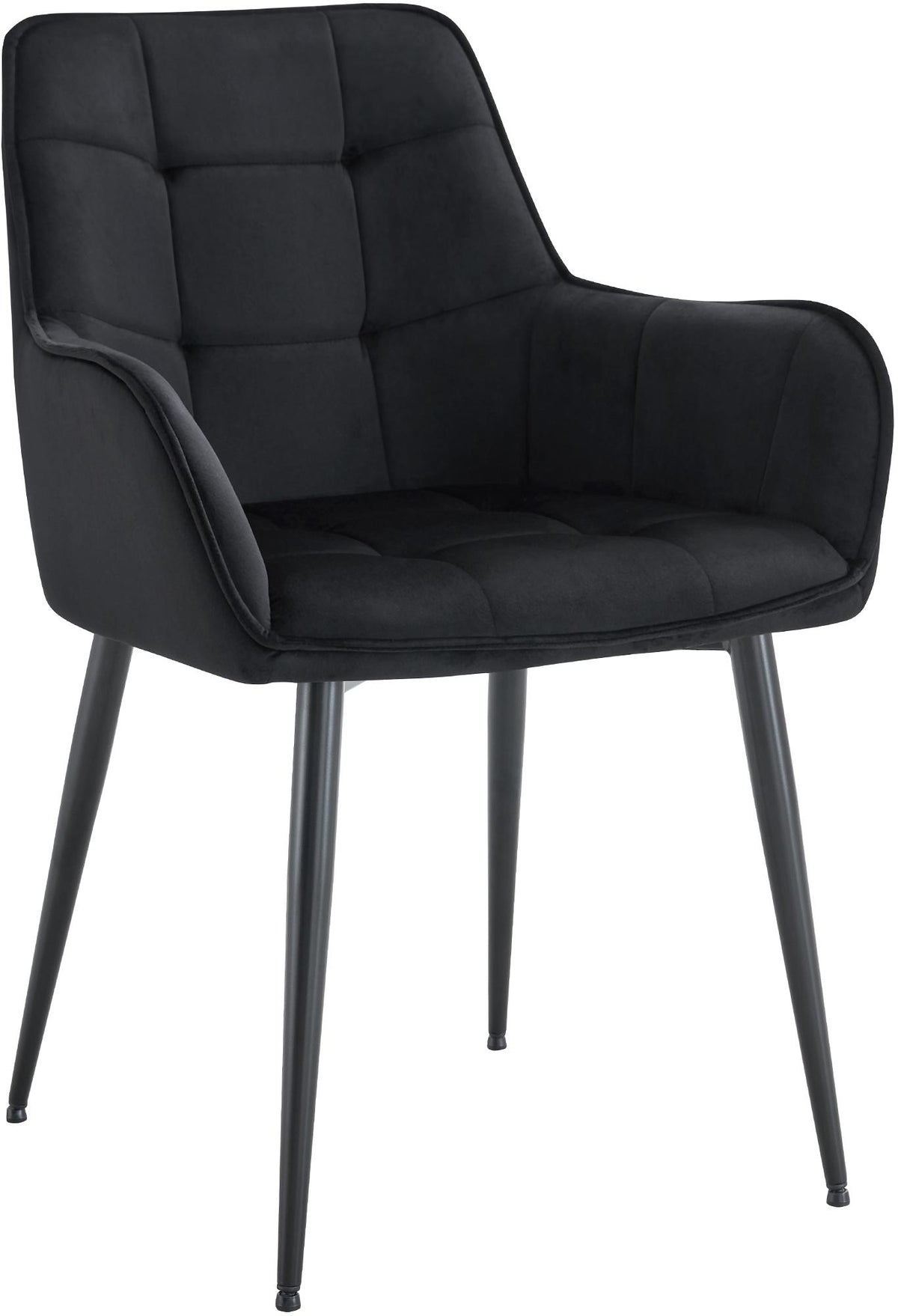 Eetkamerstoel Ferndale met fluwelen bekleding