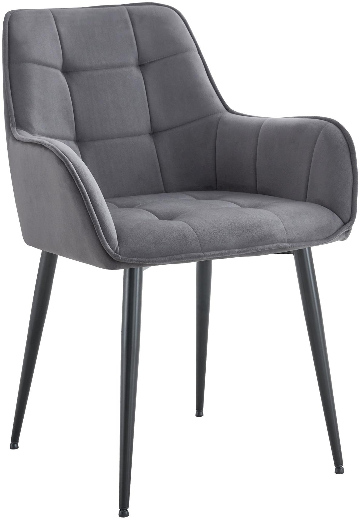 Eetkamerstoel Ferndale met fluwelen bekleding