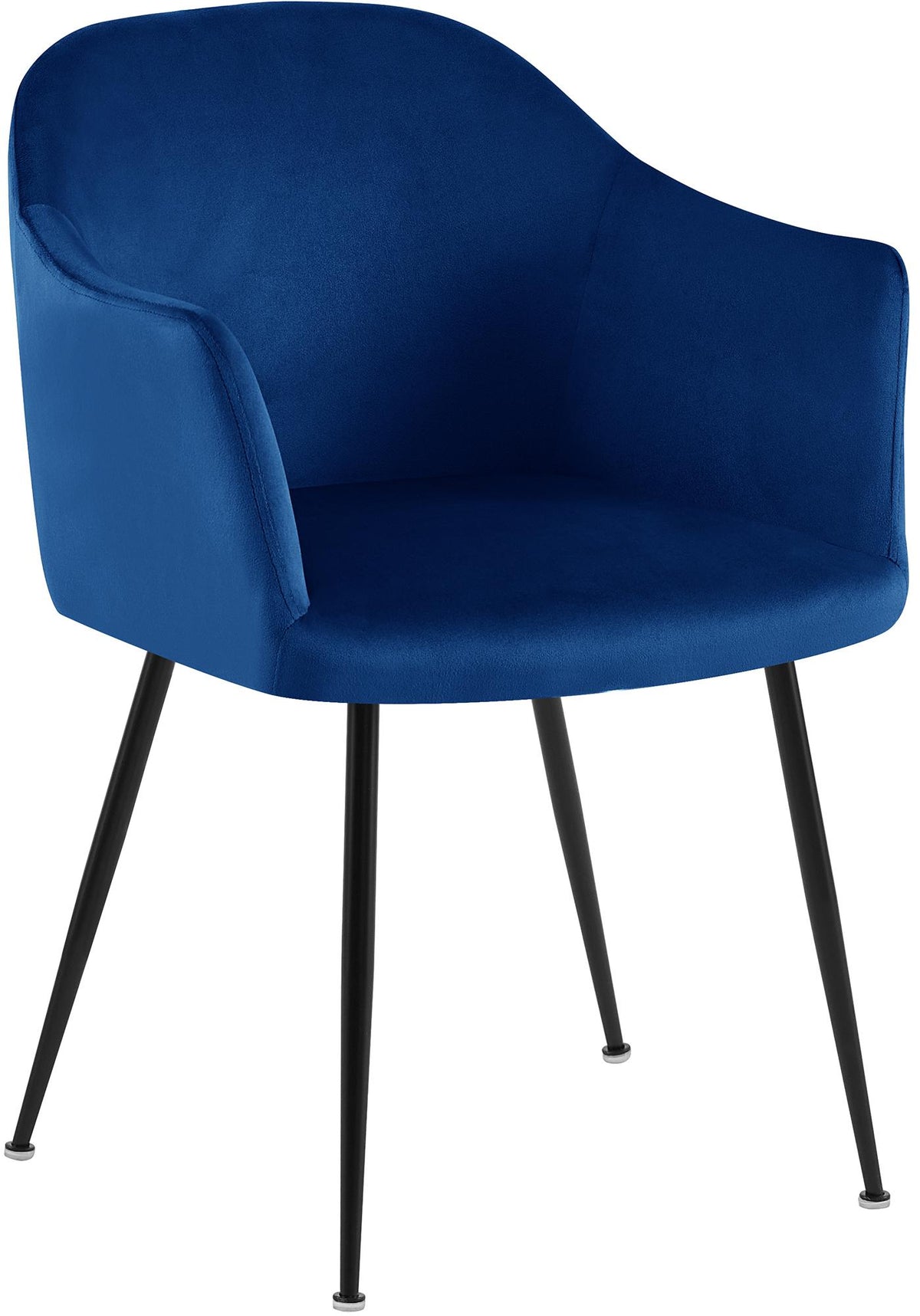 Eetkamerstoel Jaysie met fluwelen bekleding