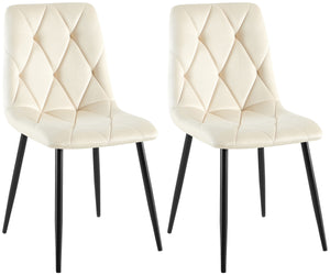 Set van 2 eetkamerstoelen Clairton