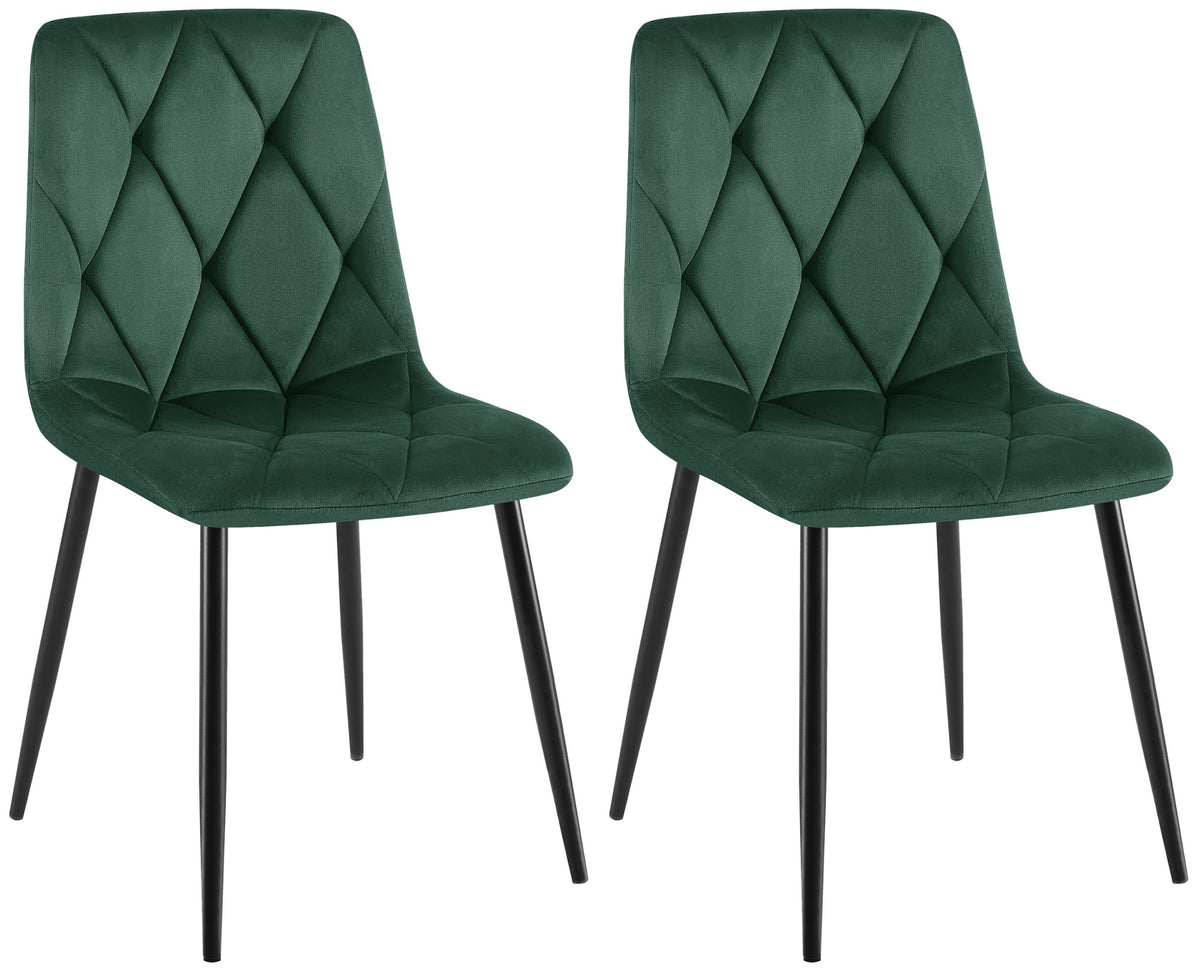Set van 2 eetkamerstoelen Clairton