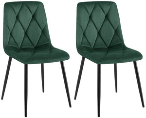 Set van 2 eetkamerstoelen Clairton