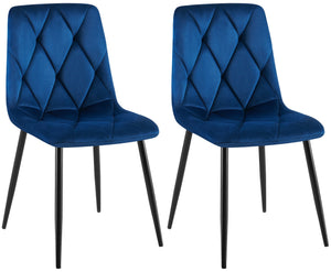 Set van 2 eetkamerstoelen Clairton