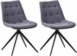 Set van 2 eetkamerstoelen Merna