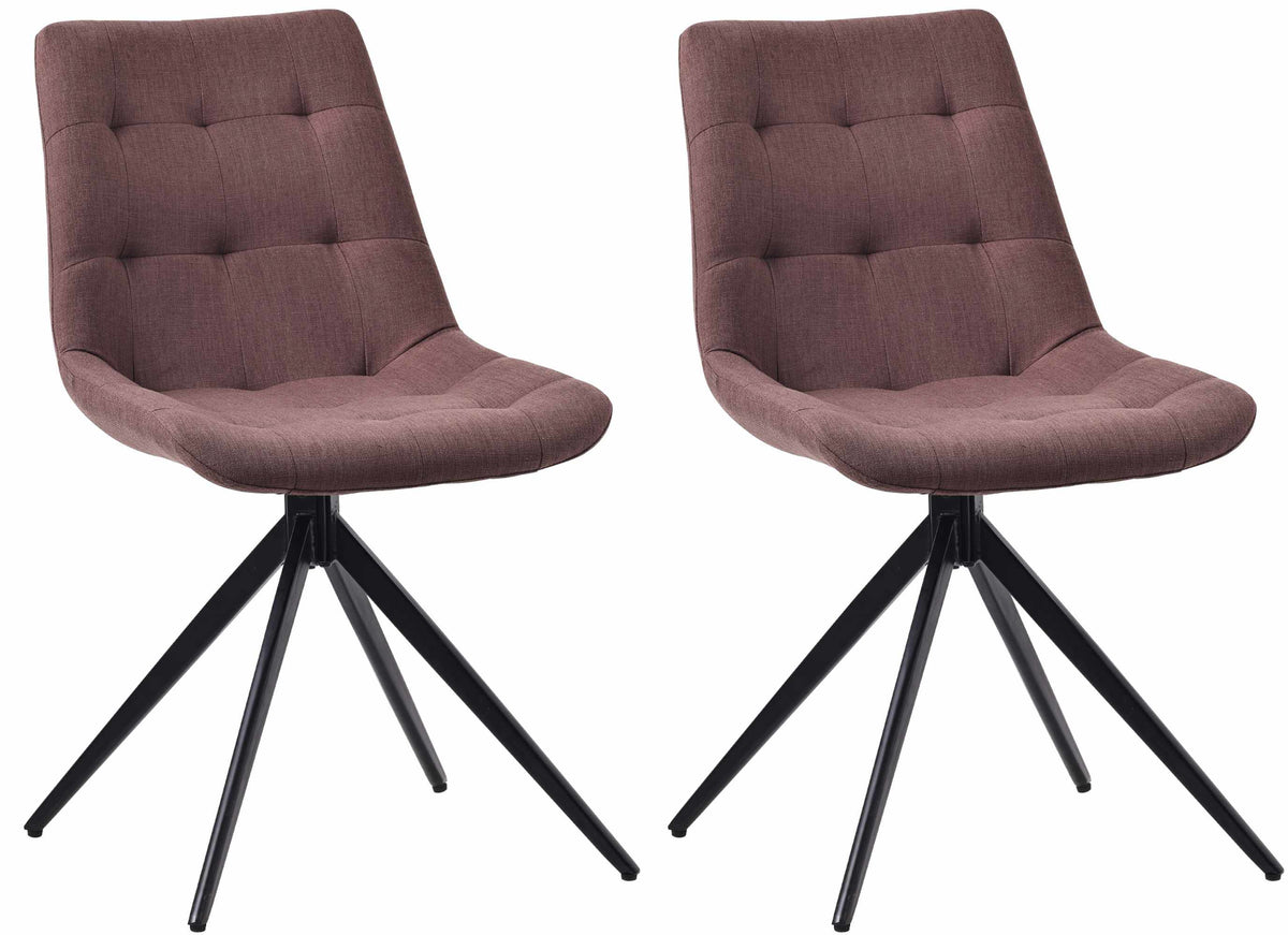 Set van 2 eetkamerstoelen Merna