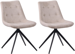 Set van 2 eetkamerstoelen Merna