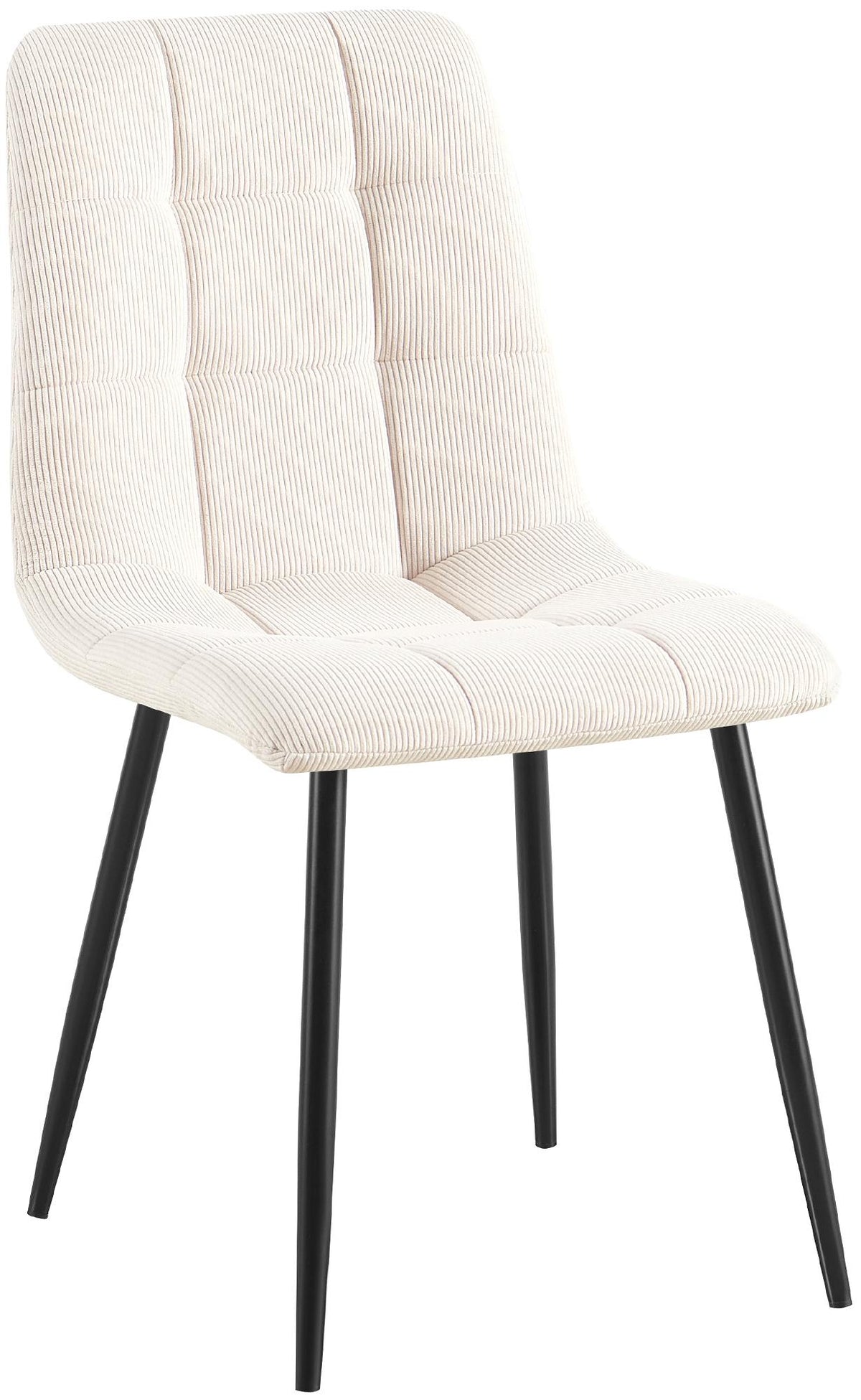 Eetkamerstoel Antibes met ribfluwelen bekleding