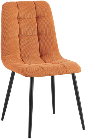 Eetkamerstoel Antibes met ribfluwelen bekleding