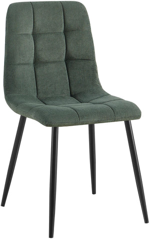 Eetkamerstoel Antibes met ribfluwelen bekleding