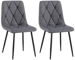 Set van 2 eetkamerstoelen Clairton
