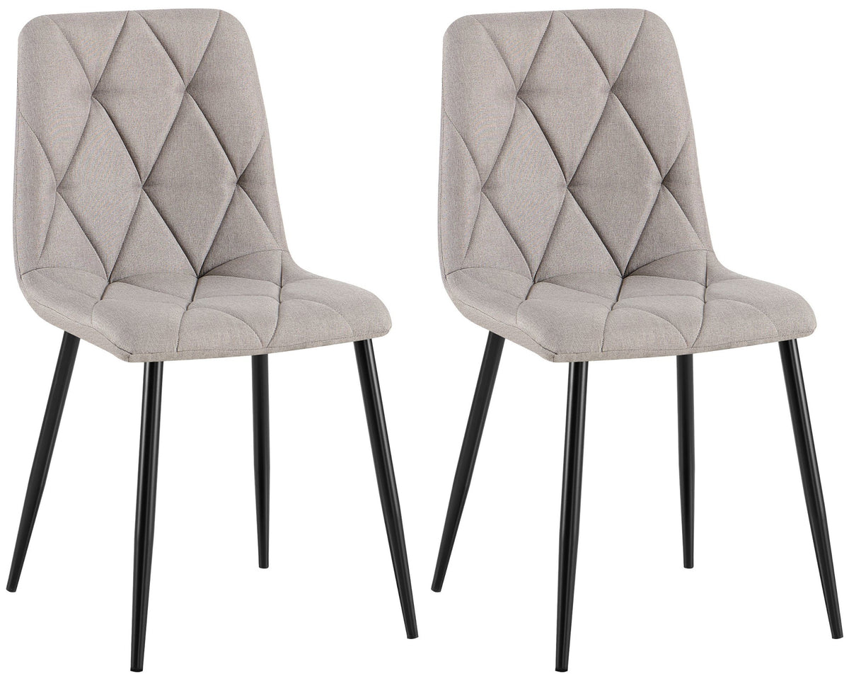 Set van 2 eetkamerstoelen Clairton