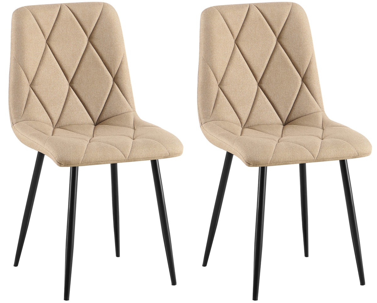 Set van 2 eetkamerstoelen Clairton