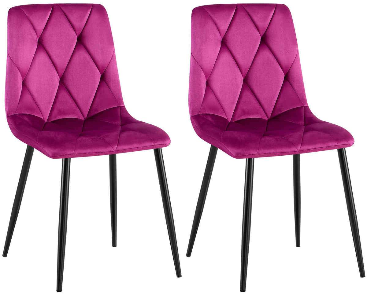 Set van 2 eetkamerstoelen Clairton