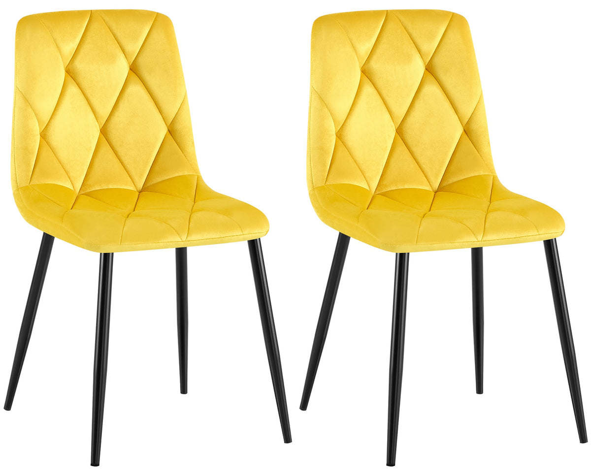 Set van 2 eetkamerstoelen Clairton
