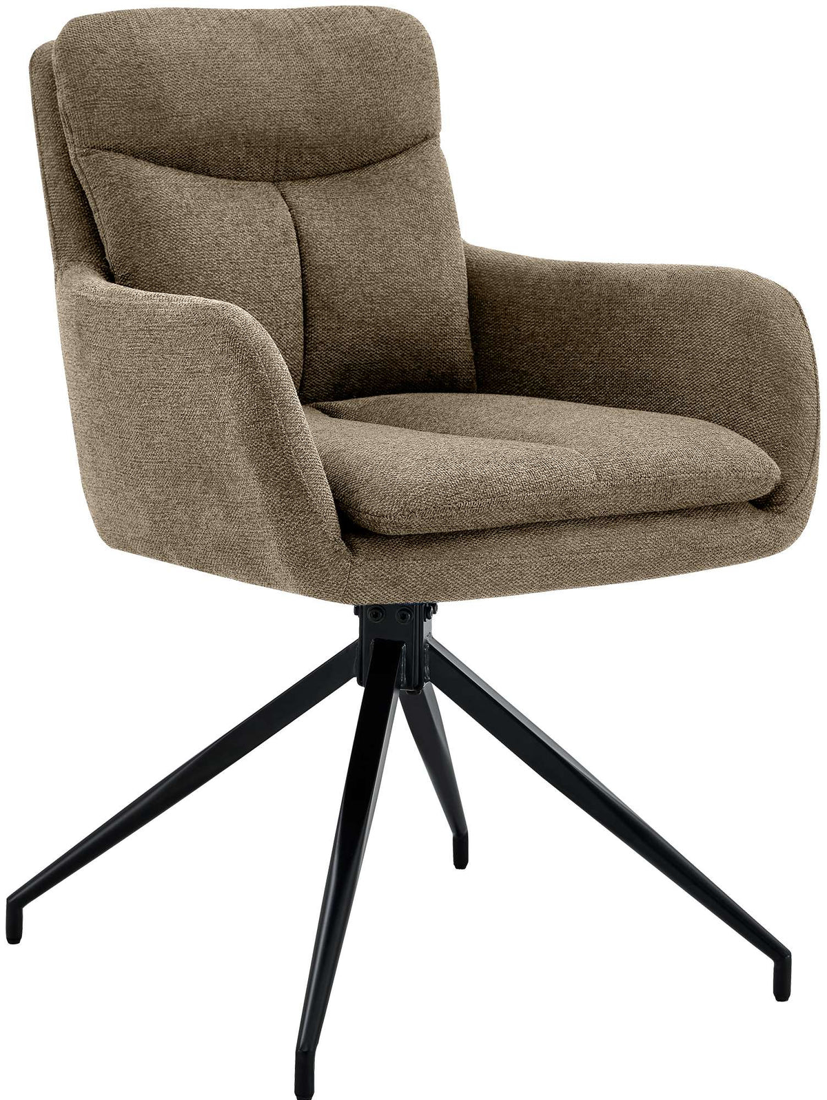 Eetkamerstoel Somers met stoffen bekleding