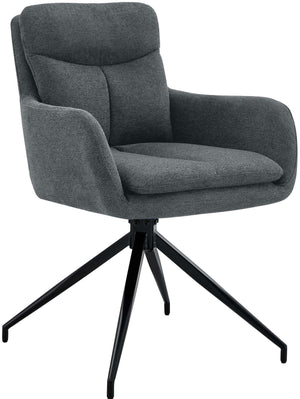 Eetkamerstoel Somers met stoffen bekleding