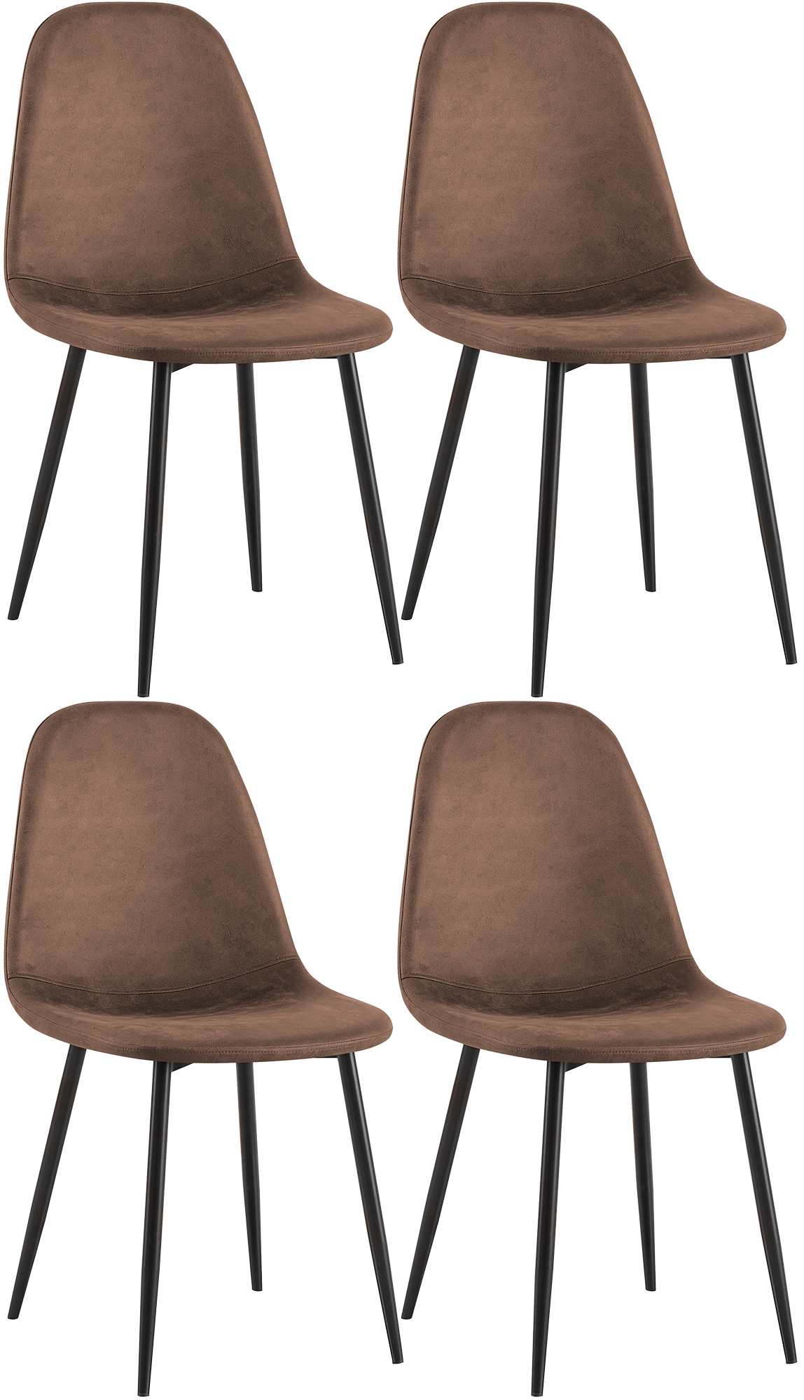 Set van 4 eetkamerstoelen Napier
