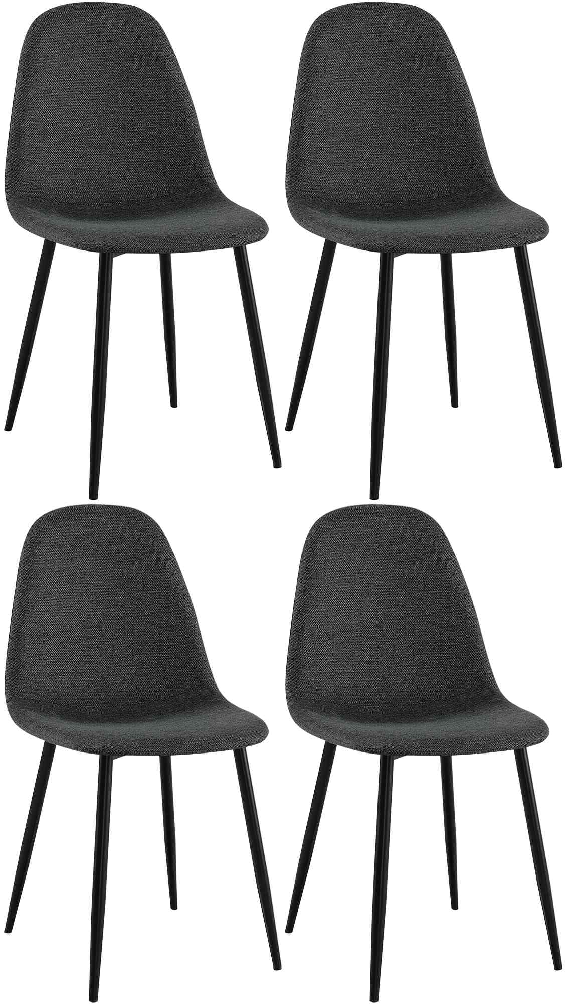 Set van 4 eetkamerstoelen Napier