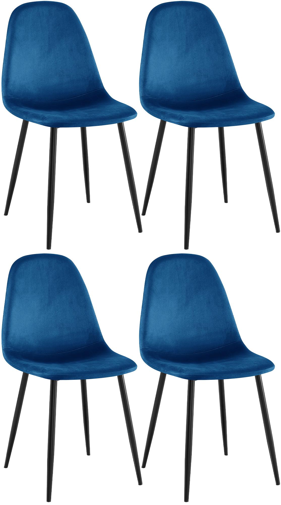 Set van 4 eetkamerstoelen Napier