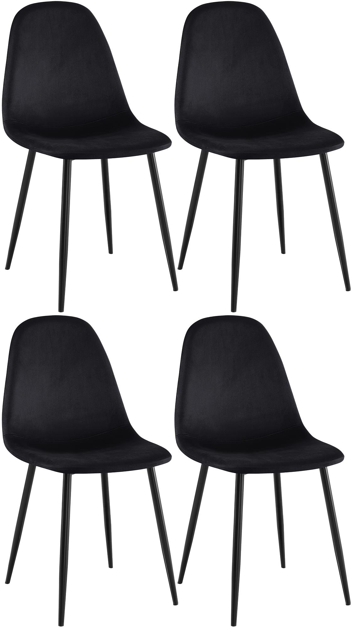 Set van 4 eetkamerstoelen Napier
