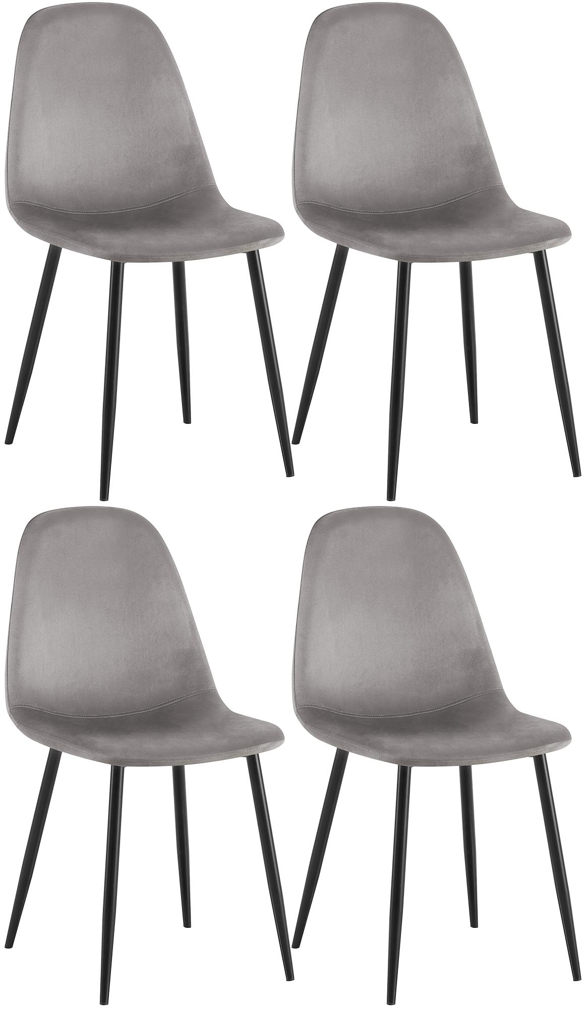 Set van 4 eetkamerstoelen Napier