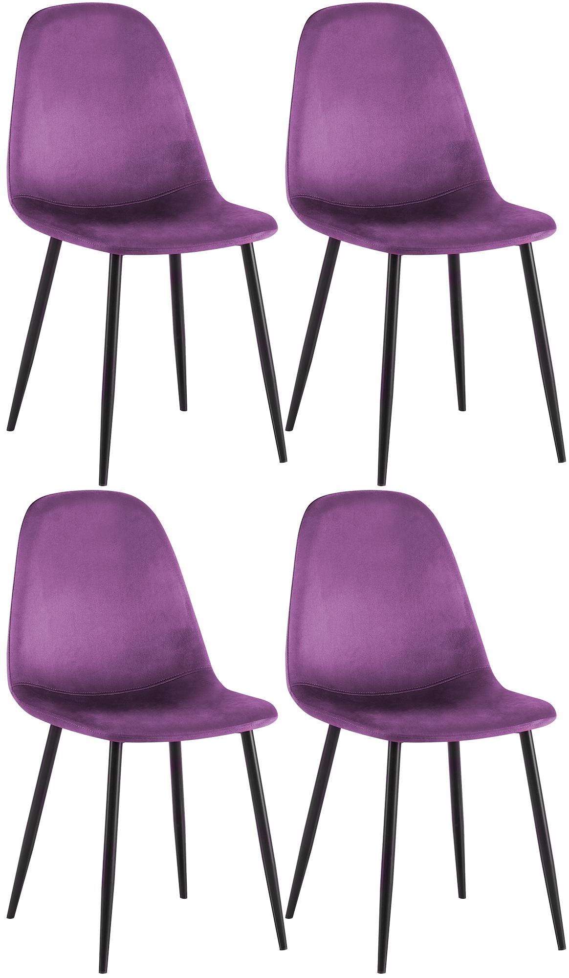 Set van 4 eetkamerstoelen Napier