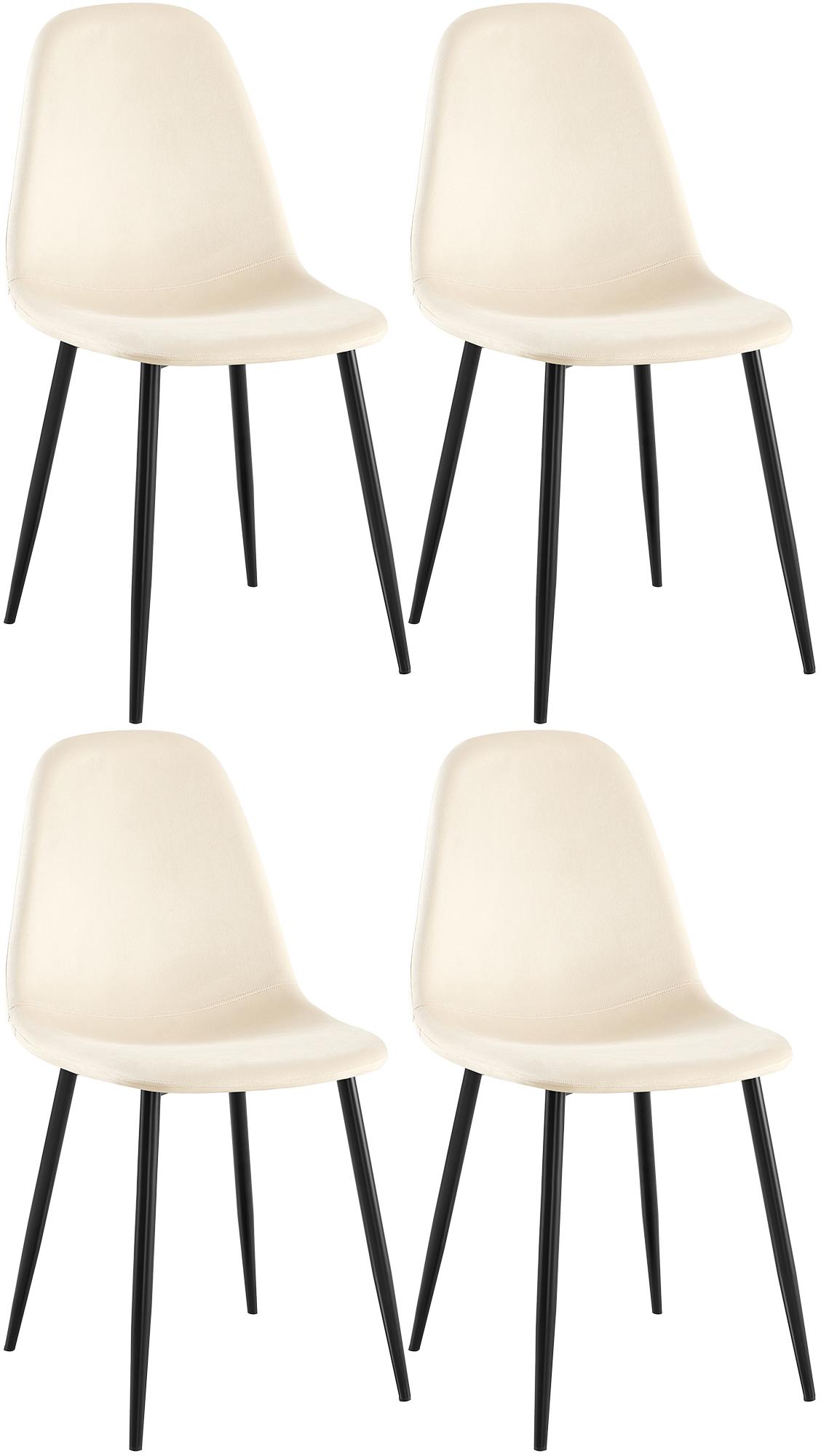 Set van 4 eetkamerstoelen Napier