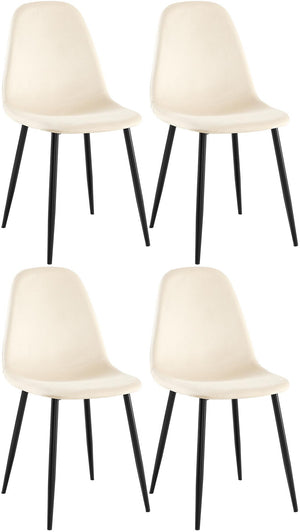 Set van 4 eetkamerstoelen Napier