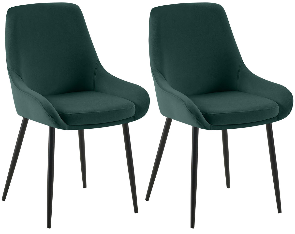 Set van 2 eetkamerstoelen Elmira