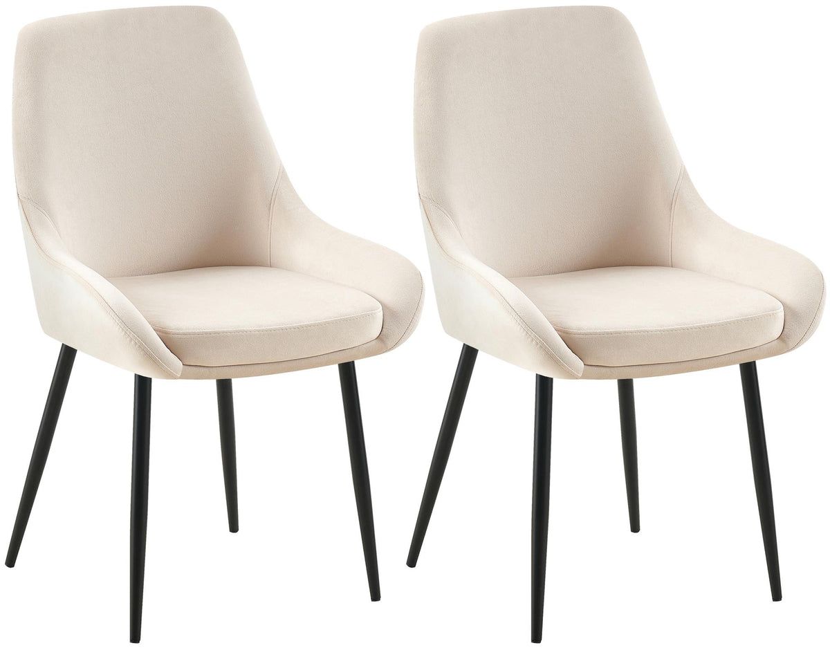 Set van 2 eetkamerstoelen Elmira