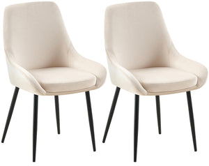 Set van 2 eetkamerstoelen Elmira