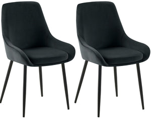 Set van 2 eetkamerstoelen Elmira