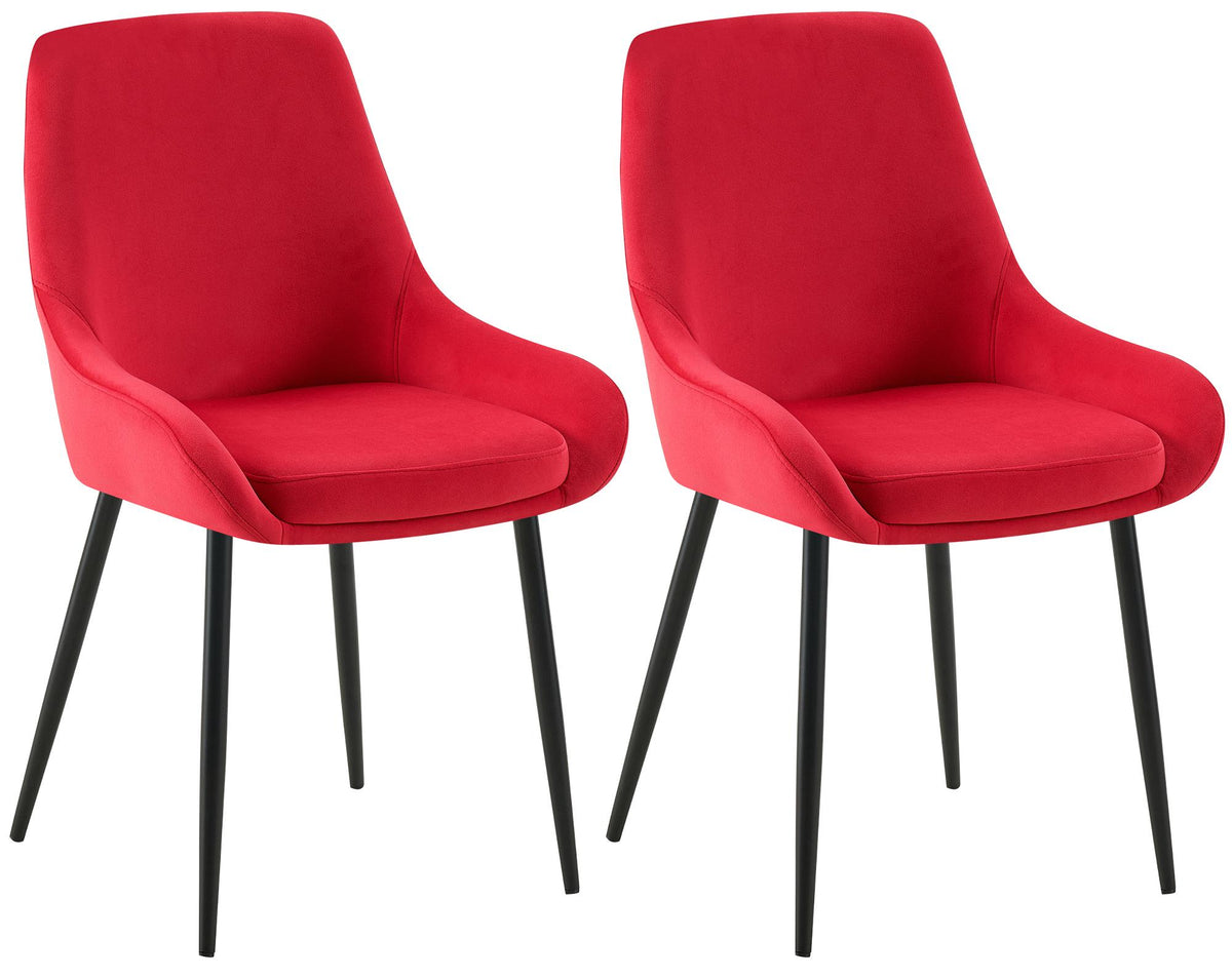 Set van 2 eetkamerstoelen Elmira
