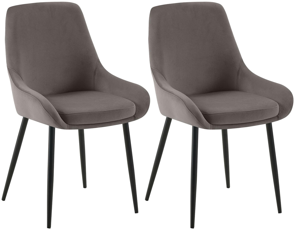 Set van 2 eetkamerstoelen Elmira