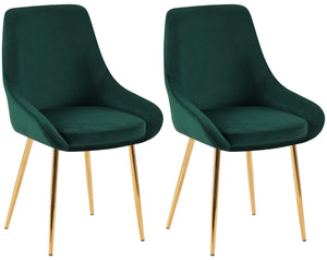 Set van 2 eetkamerstoelen Elmira