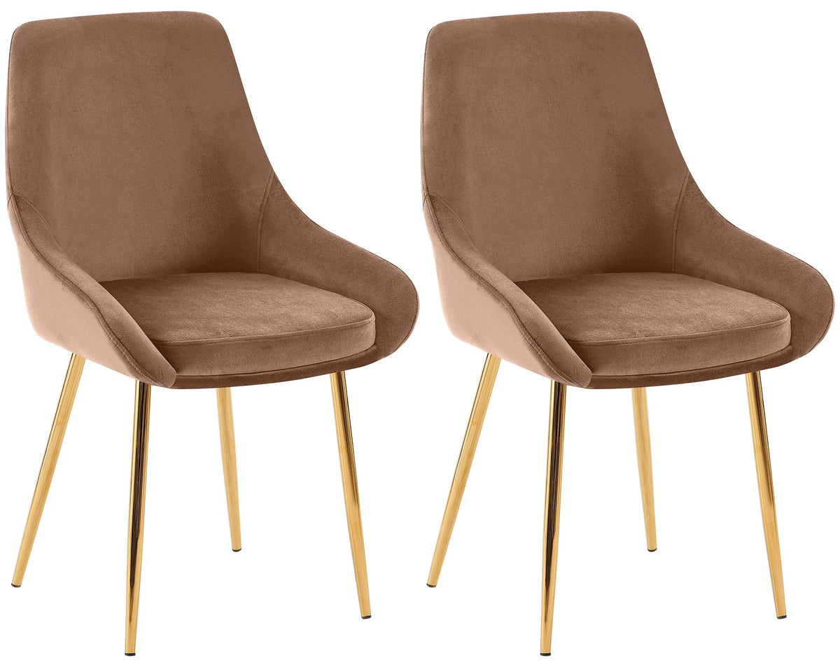 Set van 2 eetkamerstoelen Elmira