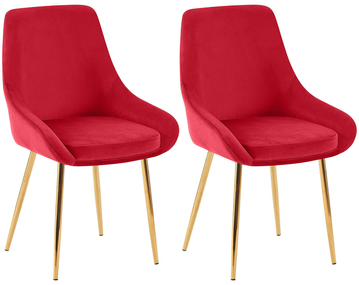 Set van 2 eetkamerstoelen Elmira